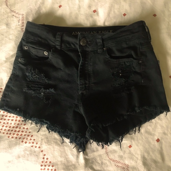 american eagle high waisted festival shorts - Picture 3 of 4